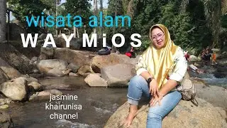 WISATA ALAM WAY MIOS 🏝️ MAMA CANTIK BERTUDUNG SATIN LICIN ✨
