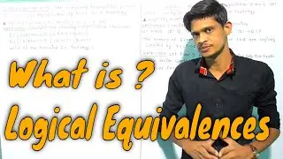 Propositional Logic − Logical Equivalences and Logical Implied In Hindi With Gate Questions