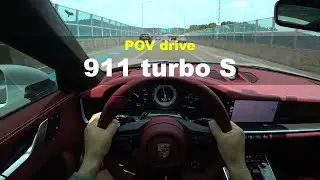 2023 Porsche 911 turbo S POV drive