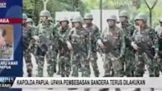 13 pasukan KOPASSUS membebaskan para sandera di Papua