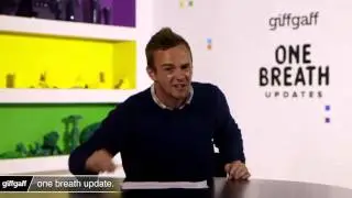 giffgaff One Breath Update  27th September, lunchtime