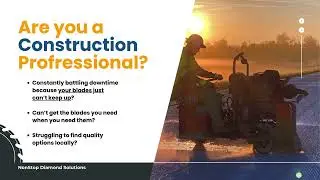 How to Choose the Perfect Diamond Blade for Your Job | NonStop Diamond Solutions