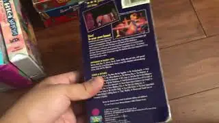My Concert Barney VHS Tapes with Wee Sing Together and Disneyland Fun