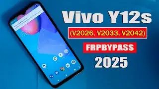 Vivo Y12s (V2026, V2033, V2042) FRP Bypass  Without Laptop & PC New uodate 2025✅