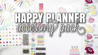 Happy Planner Accessory Pack |  Back To School Release 2019 | At Home With Quita