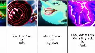 Strongest Attacks on One Piece