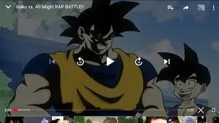 Goku vs All Might Rap Battle