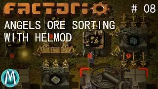 [Factorio 1.1 4K] Angel/Bobs Ep 8: Angels Ore Sorting With Helmod (Tutorial/Walkthrough)