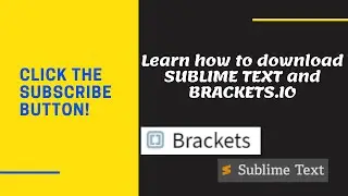 How to download || Sublime Text 3|| Brackets.io|| Beat-It-Up CODE