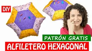 ⭐ Cómo hacer 1 ALFILETERO hexagonal | MUY FÁCIL ✅