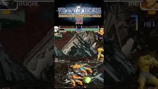 Rugal VS Joe RESET GLITCH (KoF 2002)