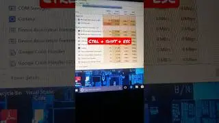 how to open task manager shortcut key laptop/pc 