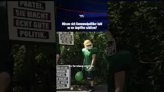 Müssen sich Kommunalpolitiker bald so vor Angriffen schützen? | heute-show 