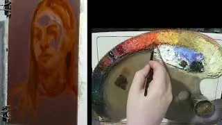 Daily alla prima painting practice - nr.258  #oilpaint #allaprima
