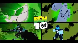 🔥😱Все превращения в Ben 10 Benverse в роблоксе🔥