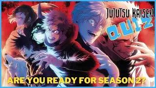 JUJUTSU KAISEN ANIME QUIZ TRIVIA TEST