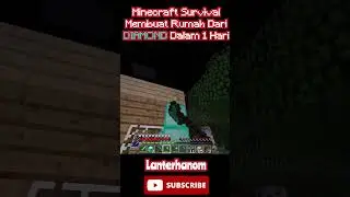 Survival Membuat Rumah Dari DIAMOND Dalam Waktu 1 Hari #3
