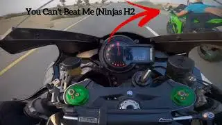 ZX10R You Can't Beat Ninja H2😈😈Attitud Status😈