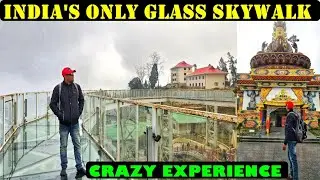 Scary Glass Skywalk Bridge Of Pelling | Tour Of West Sikkim NORTHEAST RIDE 2024 On KTM 390 ADVENTURE