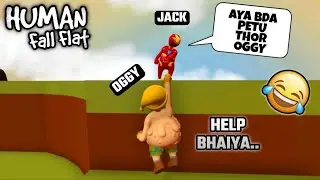 Oggy Becomes Motu THOR in Human Fall Flat | Goku Gaming 2.0