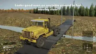 Snowrunner bridge trailer