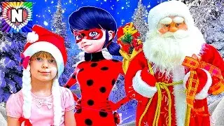 Леди Баг и Супер Кот Новый Год 2017 Новые Серии Леди Баг Дед Мороз превращение Леди Баг