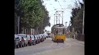 SSB 1990 Straßenbahn Feuerbach GT4 Stuttgart Tram