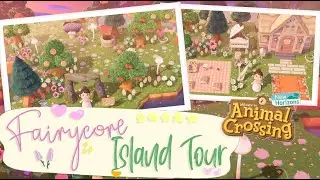 Fairycore, French Countryside Inspired 5 Star Island Tour | Animal Crossing: New Horizons