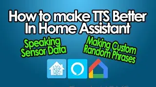 Home Assistant Alexa 02: How to make TTS and Announcements Better - Using Scripts