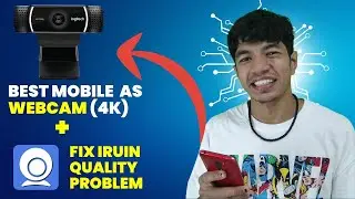 Best Mobile as a Webcam in 2023 + Fix lriun Webcam Quality Problem | No watermark 🥹🤯