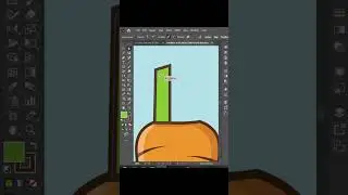 Adobe Illustrator Speed Art - Carrot Flat Design