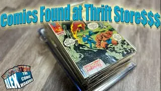Found $100s of Dollars in Comic Books at a Thrift Store!!!