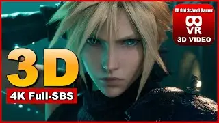 ¿Cómo se vería FINAL FANTASY VII REMAKE en 3D VR? 🕶️ Full-SBS 4K