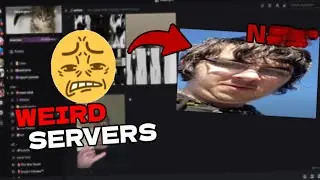 We joined WEIRD discord servers..