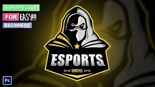 99% MOUSE!!! Esports Mascot Logo Photoshop Tutorial | Beginners Tutorial