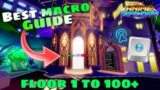 How To Macro/TinyTask Tower Of Eternity In Anime Defenders Update 2