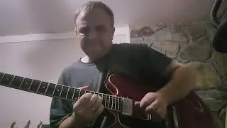 Statesboro Blues Guitar Solo Allman Brothers Gibson 335 Vox AC30 and Vox AC10