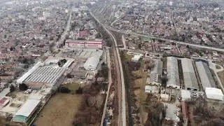 Brza pruga  budući podvožnjak  na kraju Bajnatske ulice