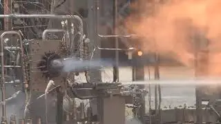 Rotating Detonation Rocket Engine Test at NASA’s Marshall Space Flight Center