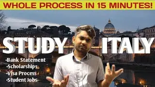 Study in Italy Complete process step by step | Scholarships in Italy | How to apply for Italy