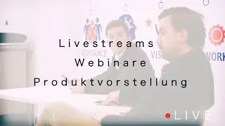 Sie wollen Bewegtbild LIVE ins Internet übertragen - Stream it LIVE.