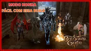 O DRUIDA Mais Poderoso para Vencer o Modo Honra Solo! Baldur's gate 3