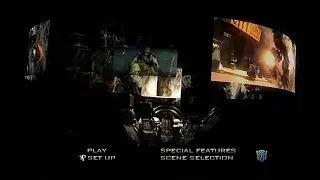 Transformers (2007) - Dvd Menu Walkthrough