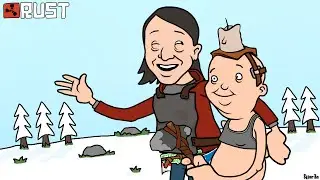 SHOWING A NEW PLAYER HOW TO PLAY RUST