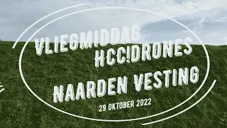 Vliegmiddag HCC!drones bij Naarden Vesting Zaterdag 29 Oktober 2022