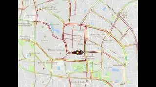 Map tracking animation I Motion Graphic