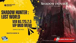 Shadow Hunter Ver 60.120.2.0 Premium / free VIP. Mod Menu #shadowhuntermodmenu #shadowhuntermod