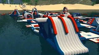 aquafunpark 160c RASCALS, Brandons Beach, BARBADOS · 3D animation “promotion“  💦