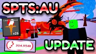 The NEW SPTS:AU Christmas Update Made Me OP! 🎅 (Roblox)