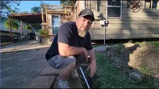DIY for our muddy Air Conditioner Condensation problem  & how to flush your a/c condensation line